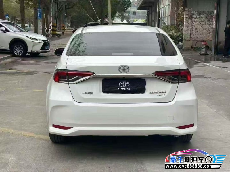 20年丰田卡罗拉轿车抵押车出售