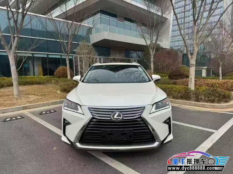 19年雷克萨斯RX轿车抵押车出售