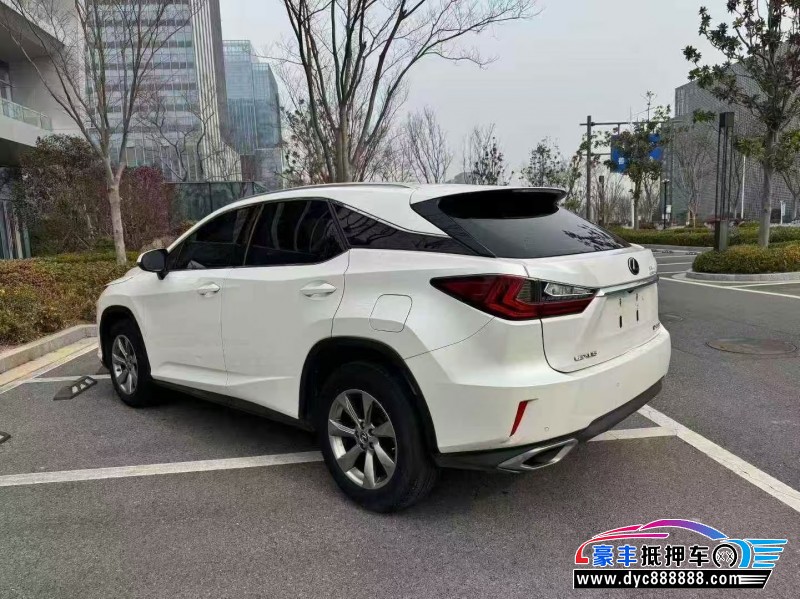 19年雷克萨斯RX轿车抵押车出售