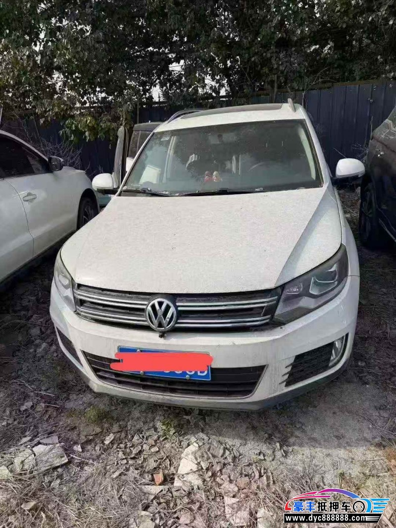 13年大众途观轿车抵押车出售