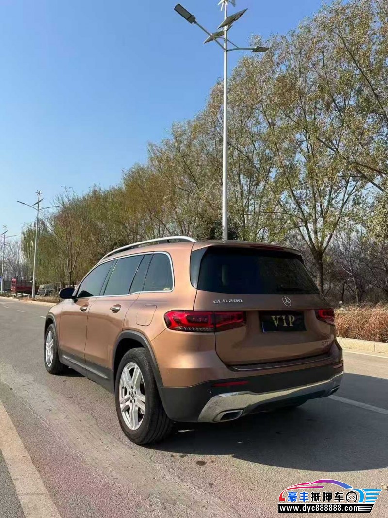 20年奔驰GLBSUV抵押车出售