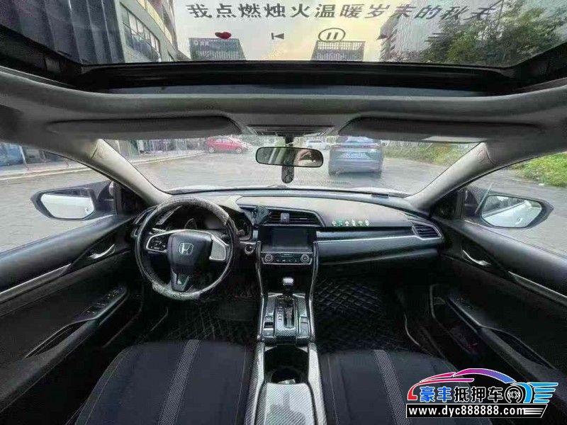 21年本田思域轿车抵押车出售