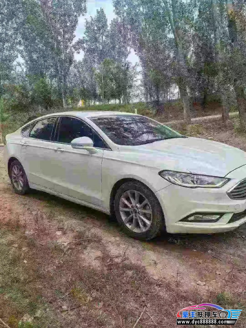 18年福特蒙迪欧轿车抵押车出售