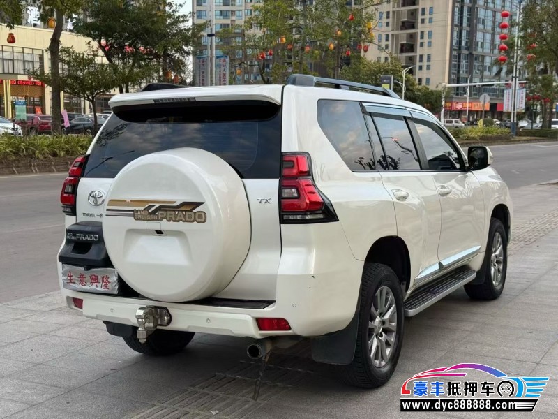 18年丰田普拉多（霸道）轿车抵押车出售