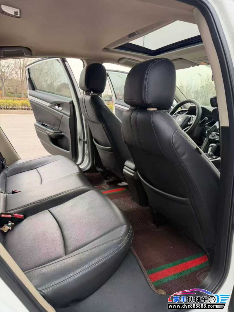 16年本田思域轿车抵押车出售