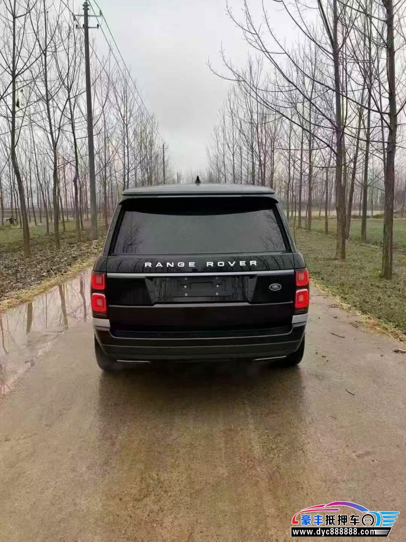 18年路虎揽胜行政轿车抵押车出售