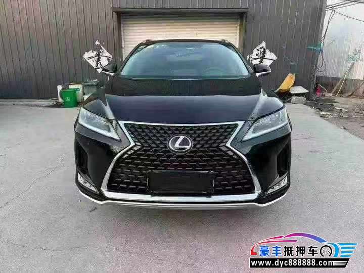 21年雷克萨斯RX轿车抵押车出售