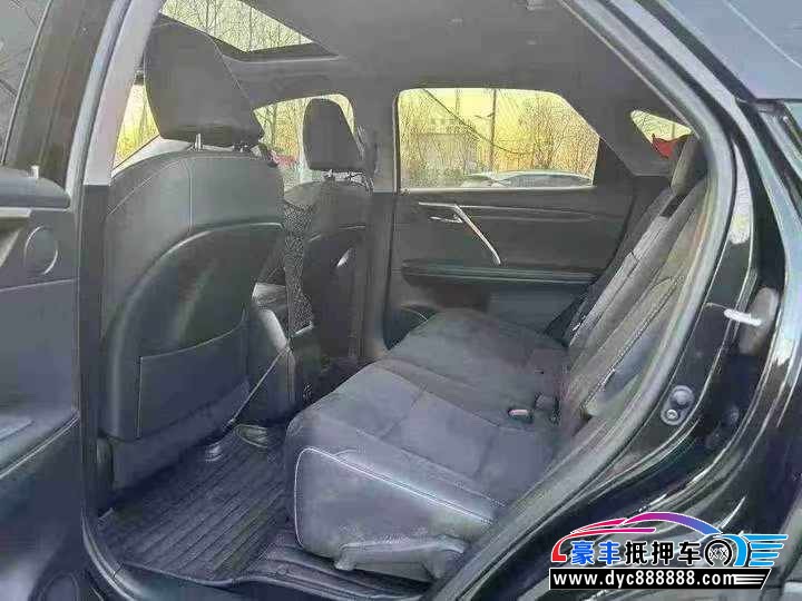 21年雷克萨斯RX轿车抵押车出售