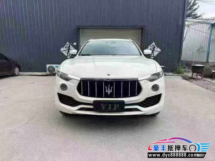 17年玛莎拉蒂莱万特轿车抵押车出售