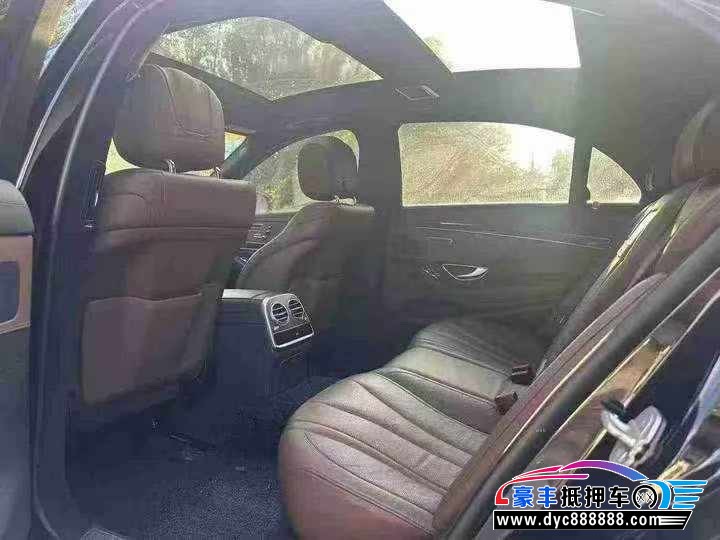 17年奔驰S轿车抵押车出售