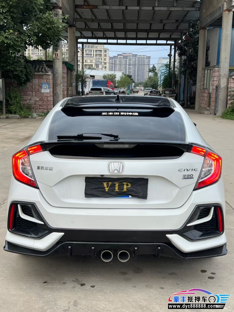 22年本田思域轿车抵押车出售