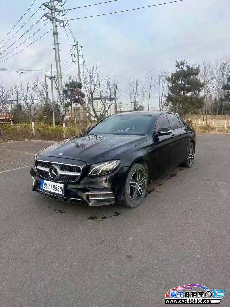 17年奔驰E轿车抵押车出售