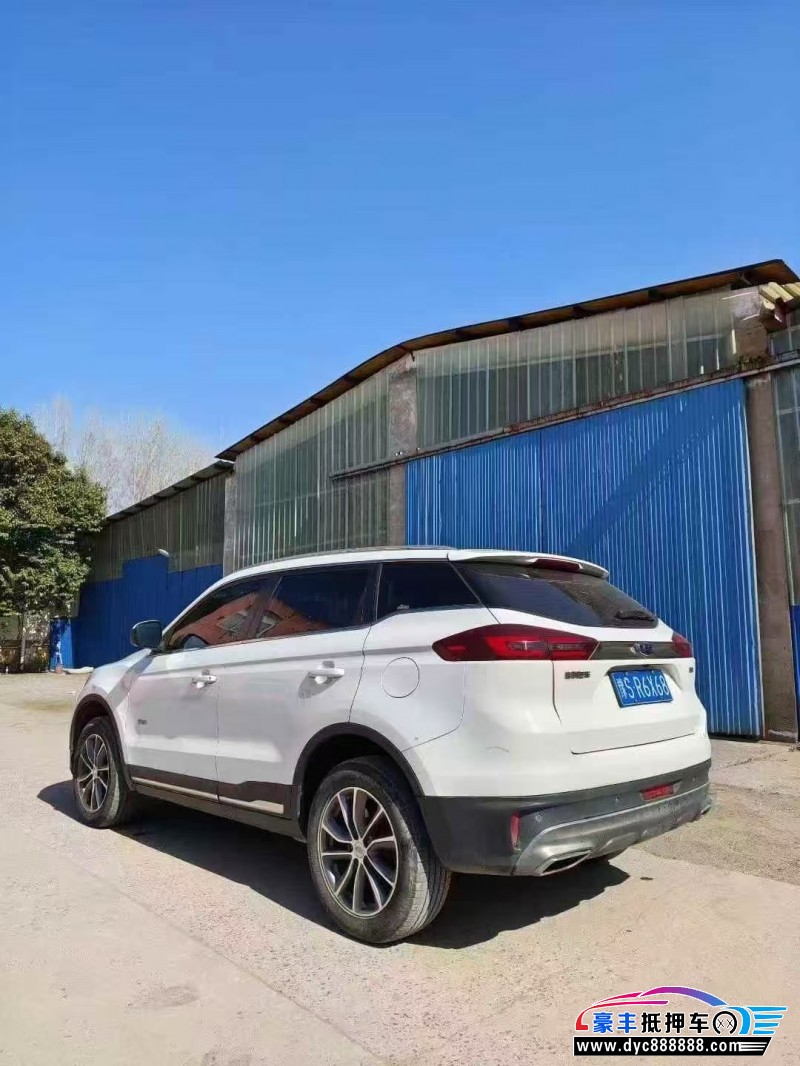 19年吉利博越轿车抵押车出售