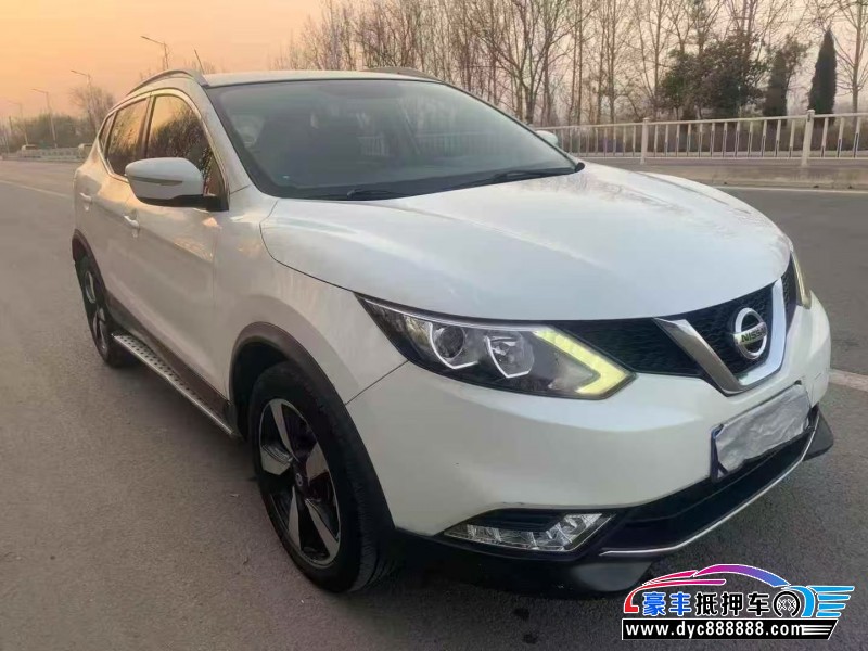 17年日产逍客轿车抵押车出售