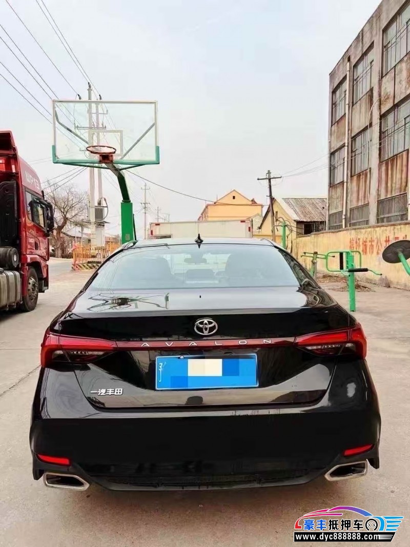 23年丰田亚洲龙轿车抵押车出售