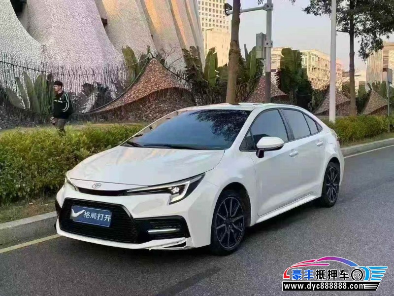 23年丰田雷凌轿车抵押车出售