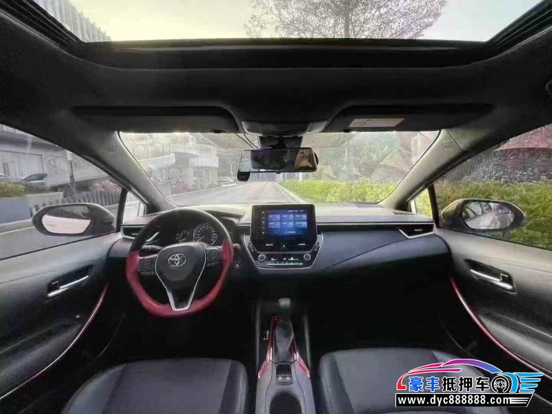 23年丰田雷凌轿车抵押车出售