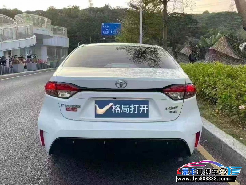 23年丰田雷凌轿车抵押车出售