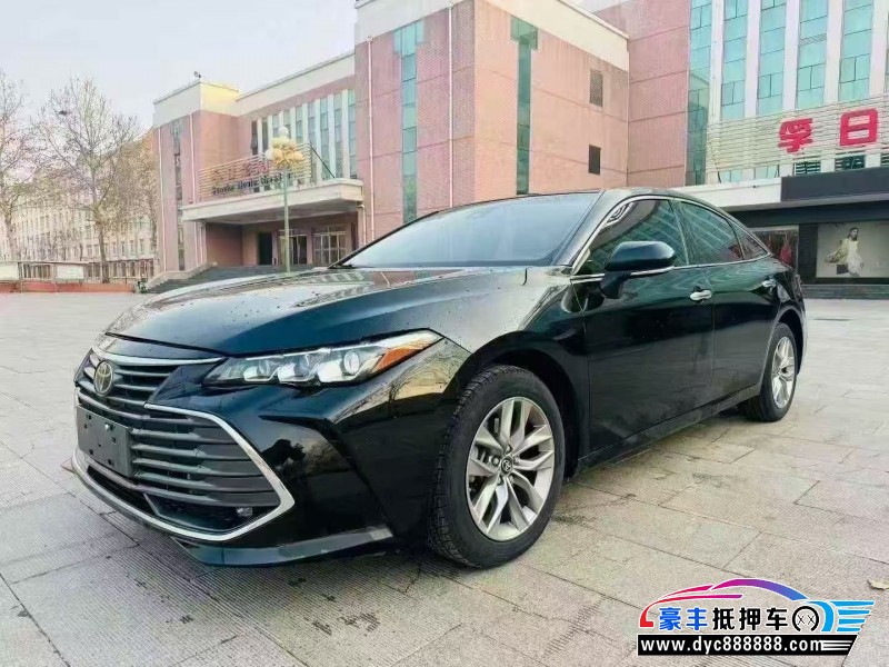 21年丰田亚洲龙轿车抵押车出售