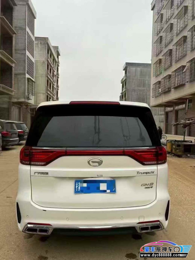 20年传祺M8轿车抵押车出售