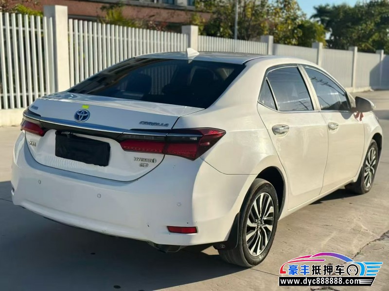 16年丰田卡罗拉轿车抵押车出售