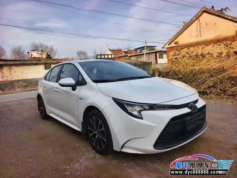 25年丰田雷凌轿车抵押车出售