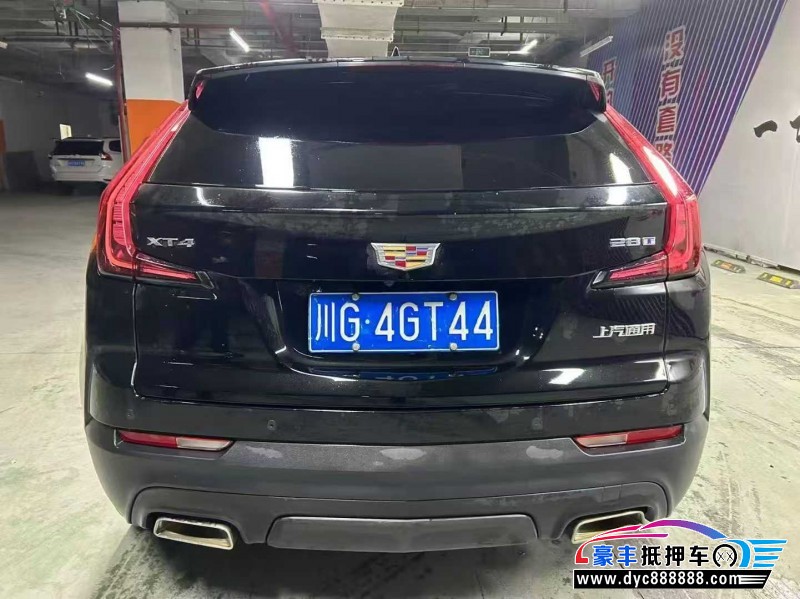 23年凯迪拉克XT4轿车抵押车出售