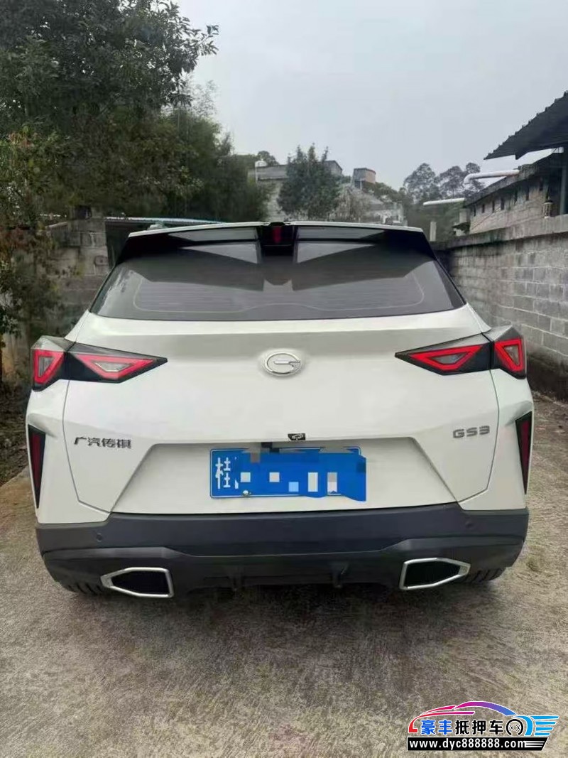 24年传祺gs3轿车抵押车出售