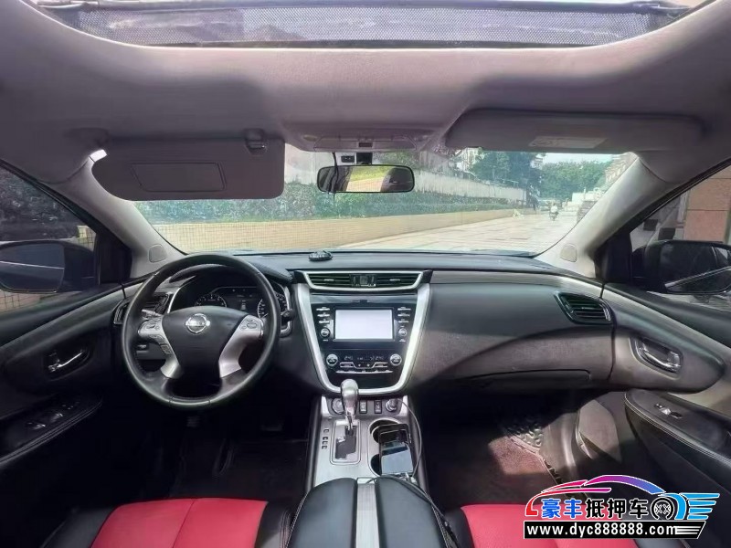 18年日产楼兰轿车抵押车出售
