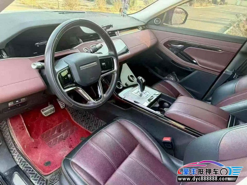 22年路虎揽胜极光轿车抵押车出售