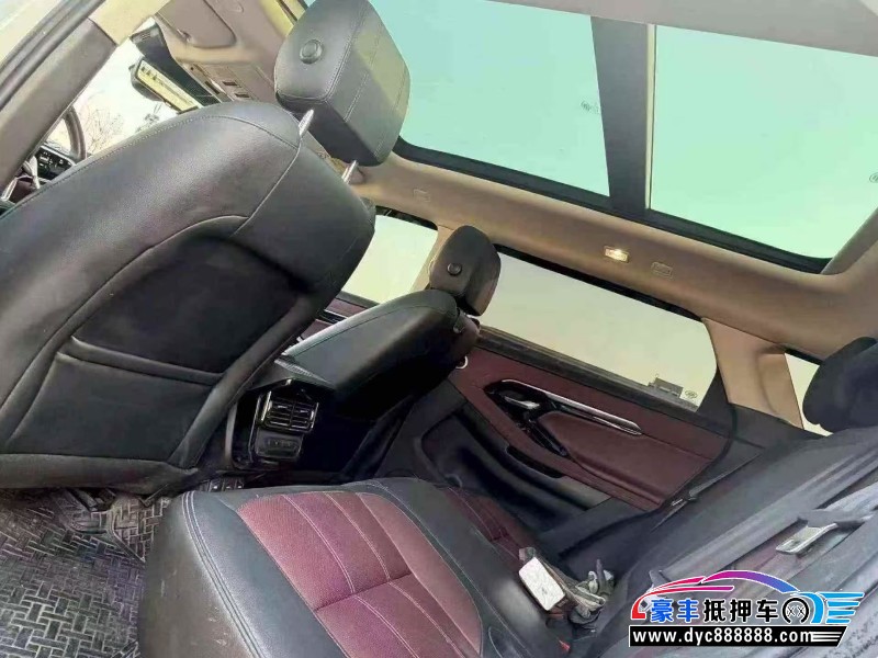 22年路虎揽胜极光轿车抵押车出售