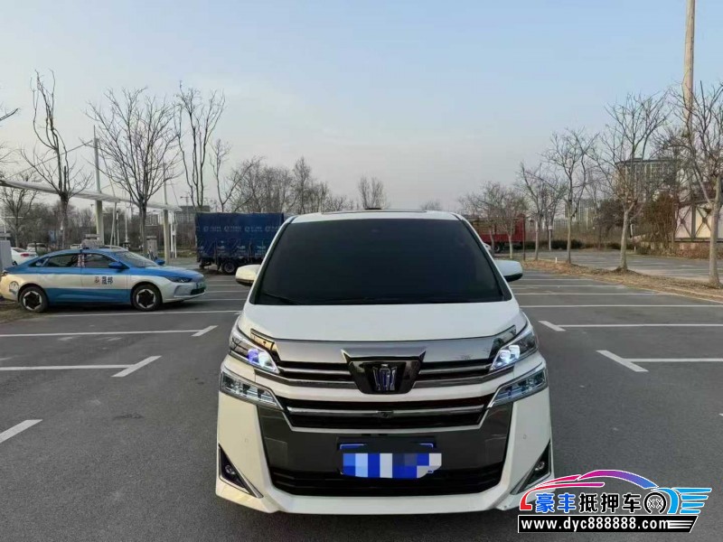 抵押车出售19年丰田威尔法轿车