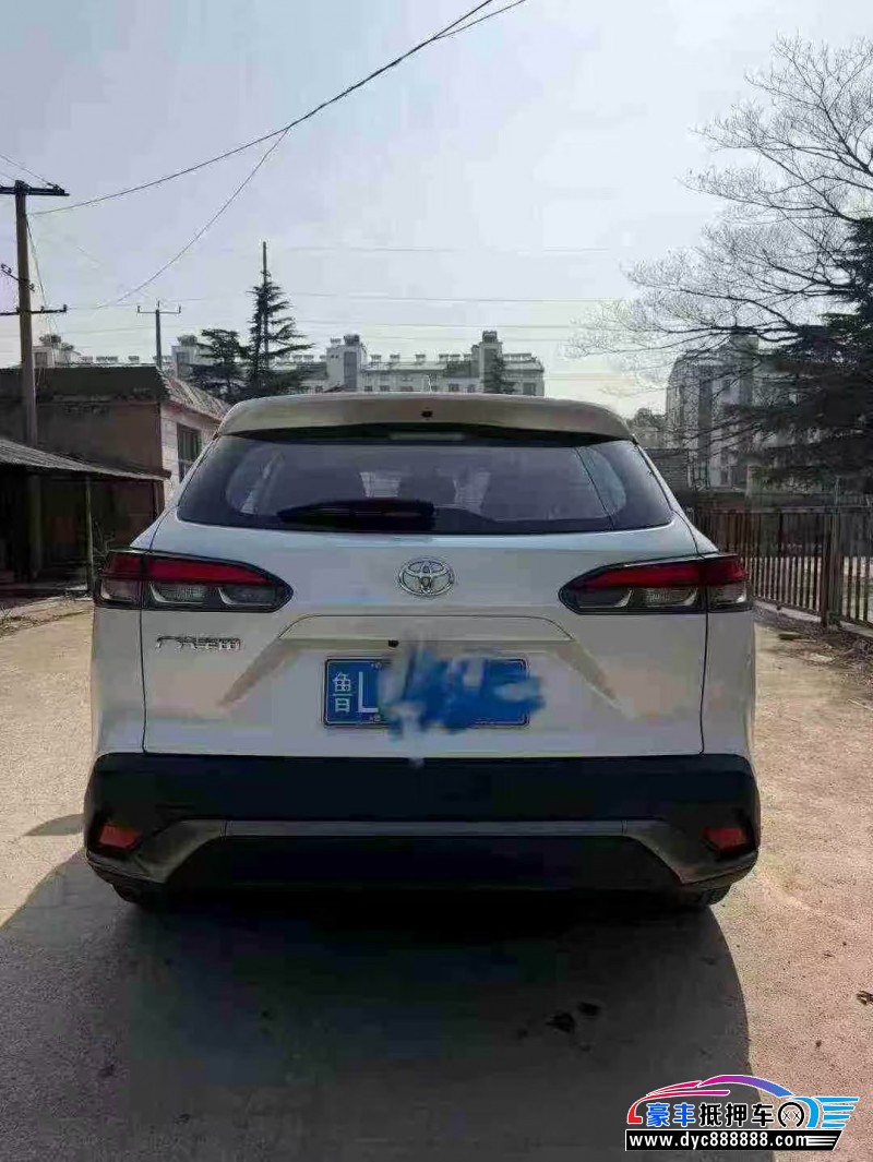 22年丰田锋兰达轿车抵押车出售