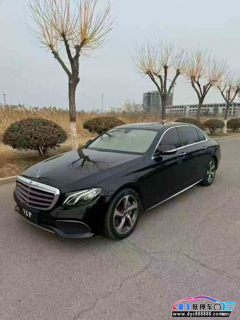 18年奔驰E轿车抵押车出售