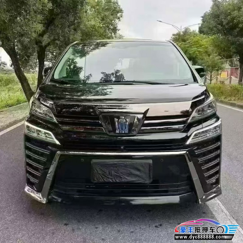 抵押车出售20年丰田威尔法轿车