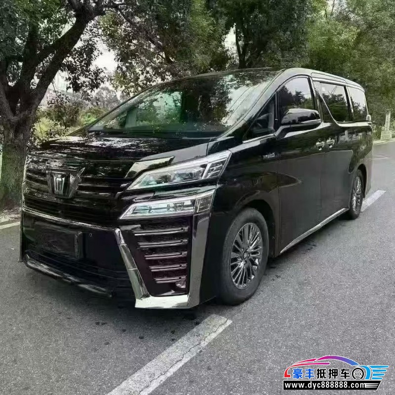 20年丰田威尔法轿车抵押车出售