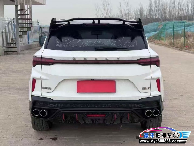 23年吉利缤越SUV抵押车出售