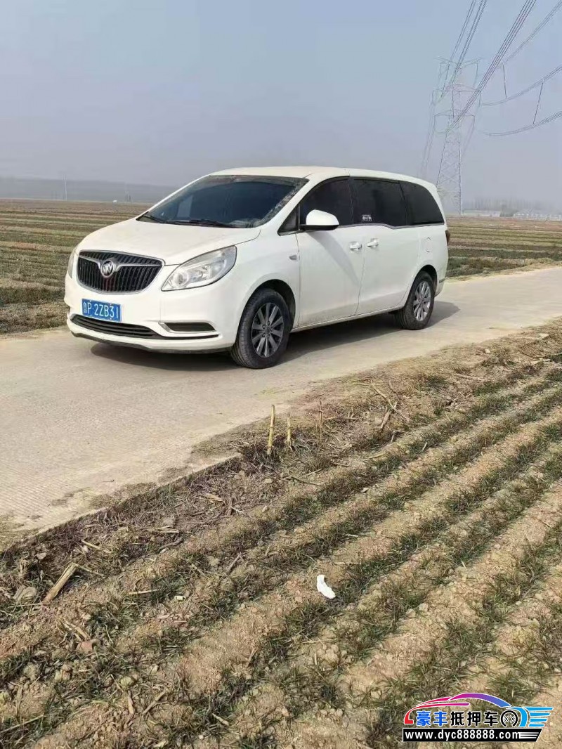 18年别克GL8轿车抵押车出售