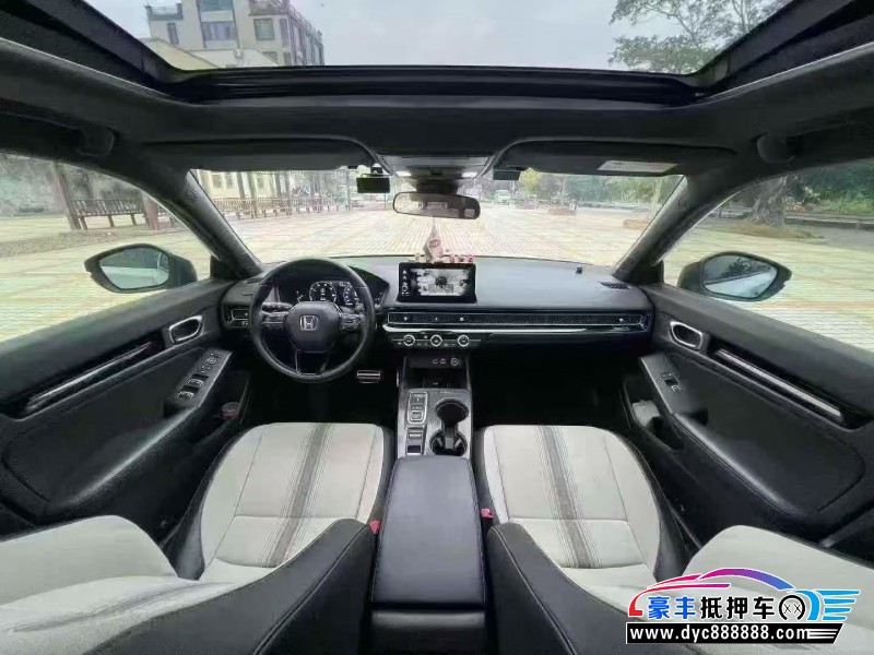 22年本田思域轿车抵押车出售