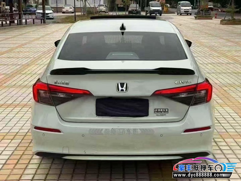 22年本田思域轿车抵押车出售