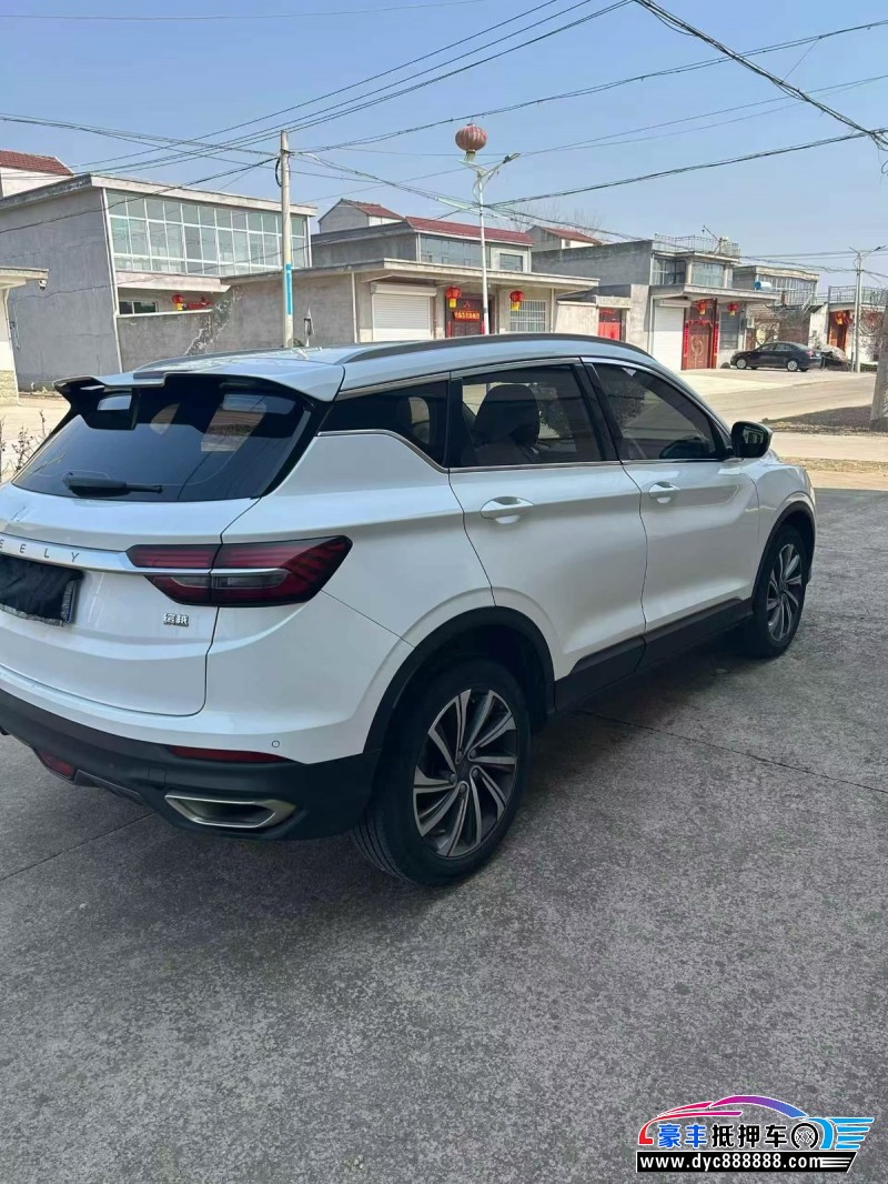 20年吉利缤越轿车抵押车出售