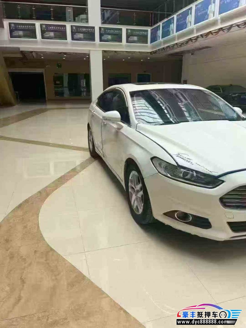 16年福特蒙迪欧轿车抵押车出售