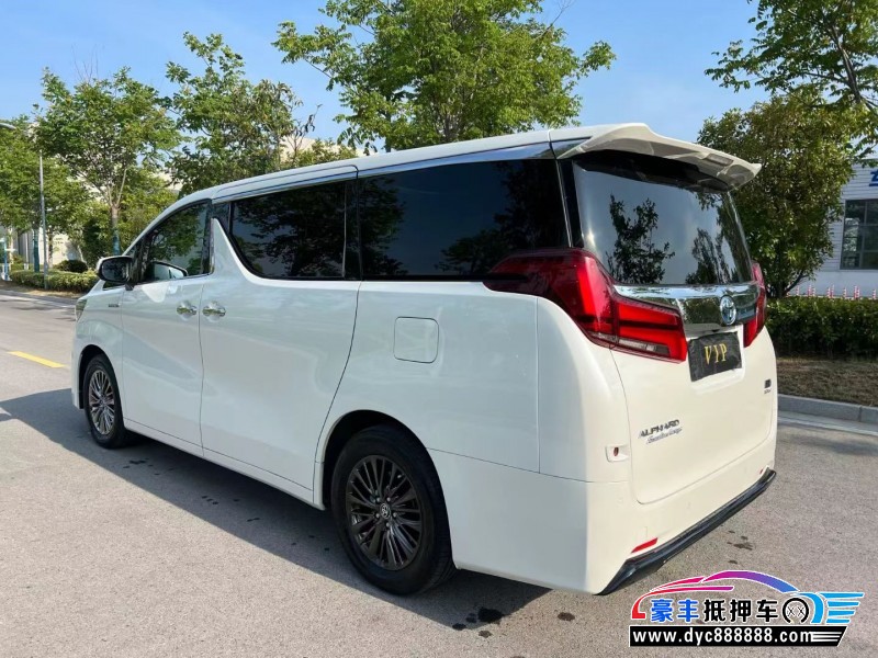 21年丰田埃尔法轿车抵押车出售