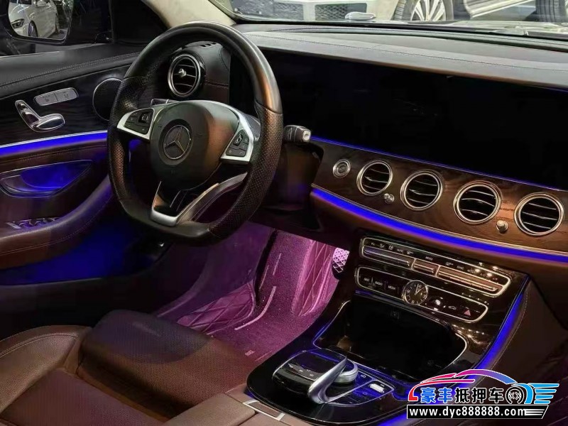 17年奔驰E轿车抵押车出售