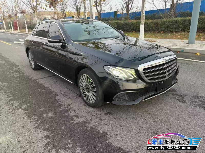17年奔驰E轿车抵押车出售
