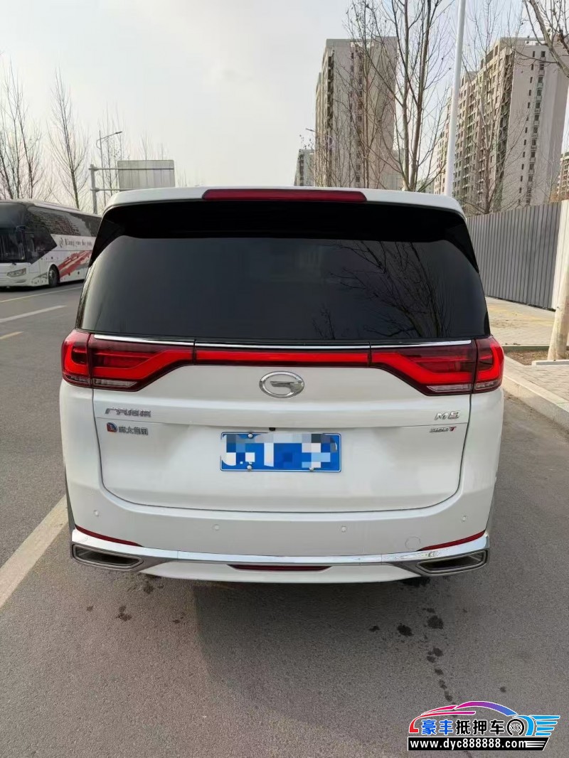 22年传祺M8MPV抵押车出售