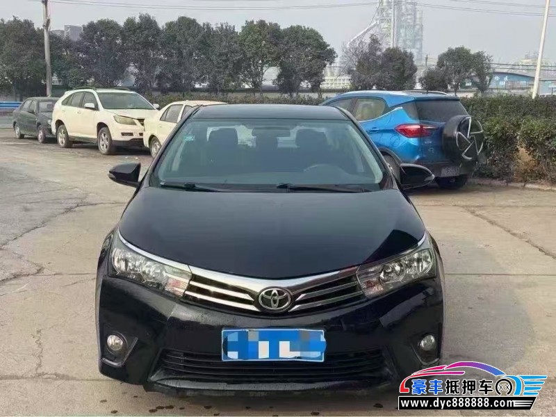 抵押车出售17年丰田卡罗拉轿车