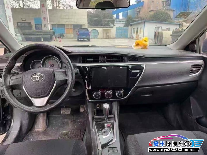 17年丰田卡罗拉轿车抵押车出售