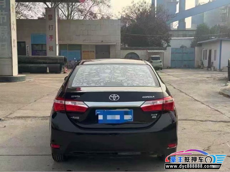 17年丰田卡罗拉轿车抵押车出售