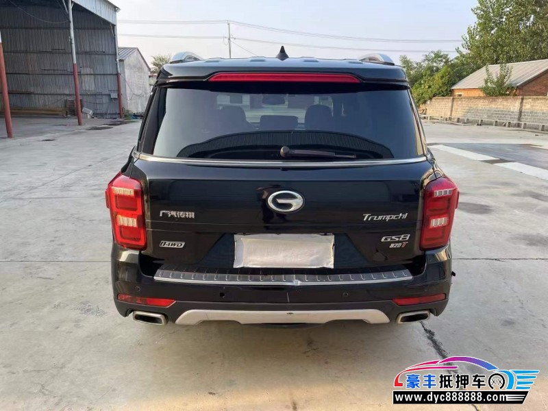 18年传祺GS8轿车抵押车出售